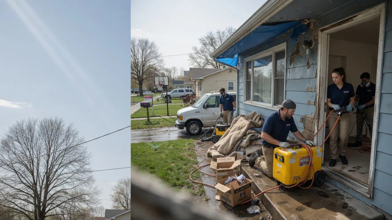 Basement Flood Cleanup in Odd, WV near me